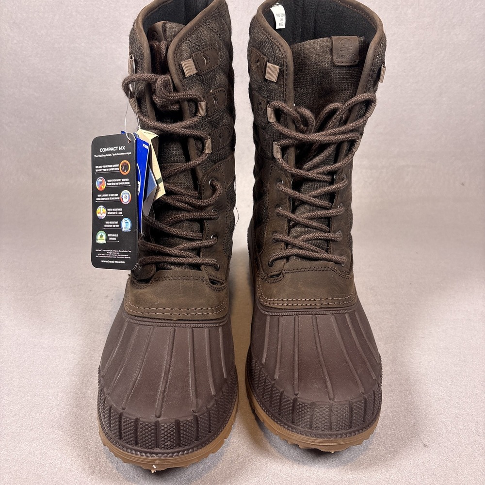 Kamik Sienna 3 Waterproof Lace-Up Boots Womens 11 Java NWT Made in USA - Picture 6 of 16